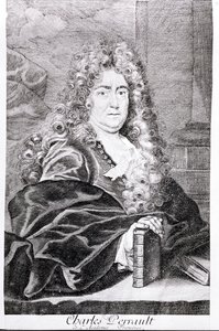 Portrett av Charles Perrault av French School